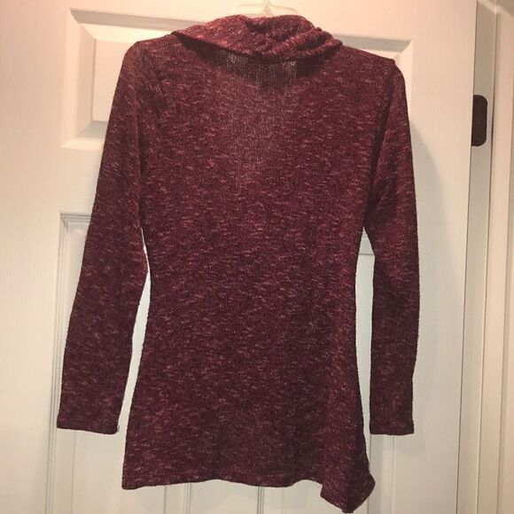 (5/$25) Tua Los Angeles Wrap style sweater - Picture 2 of 8